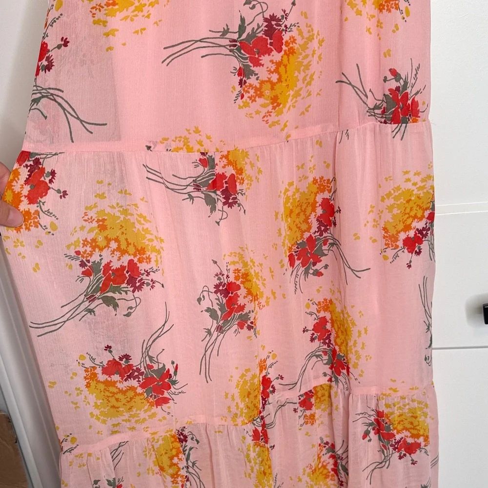JCrew Mercantile NWT Floral‎ Tiered Maxi Dress - Size 0
